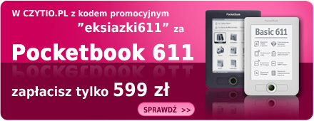 Czytio.pl - promocja Pocketbooka 611