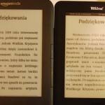 Kindle Keyboard i Trekstor Pyrus